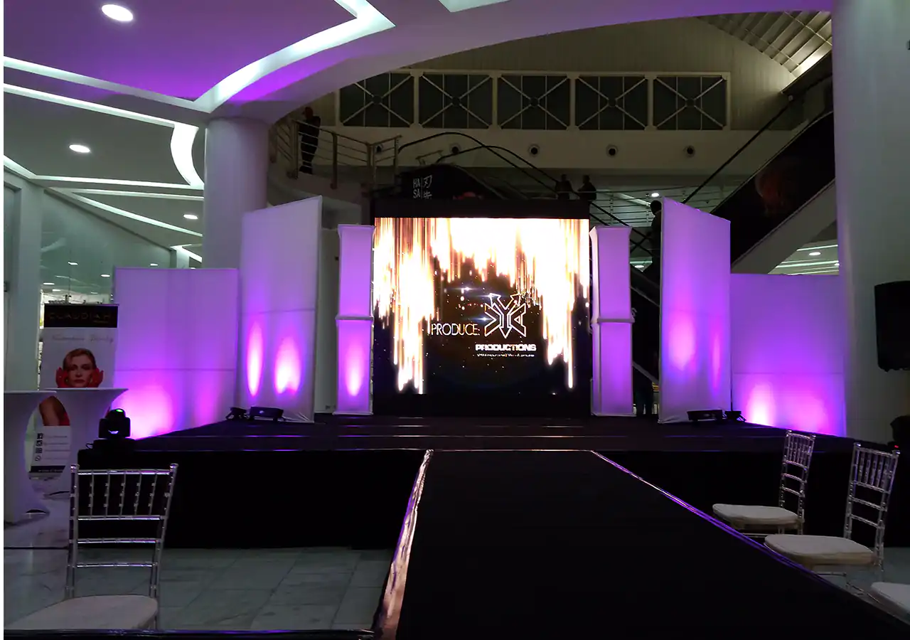 alquiler tarima para eventos