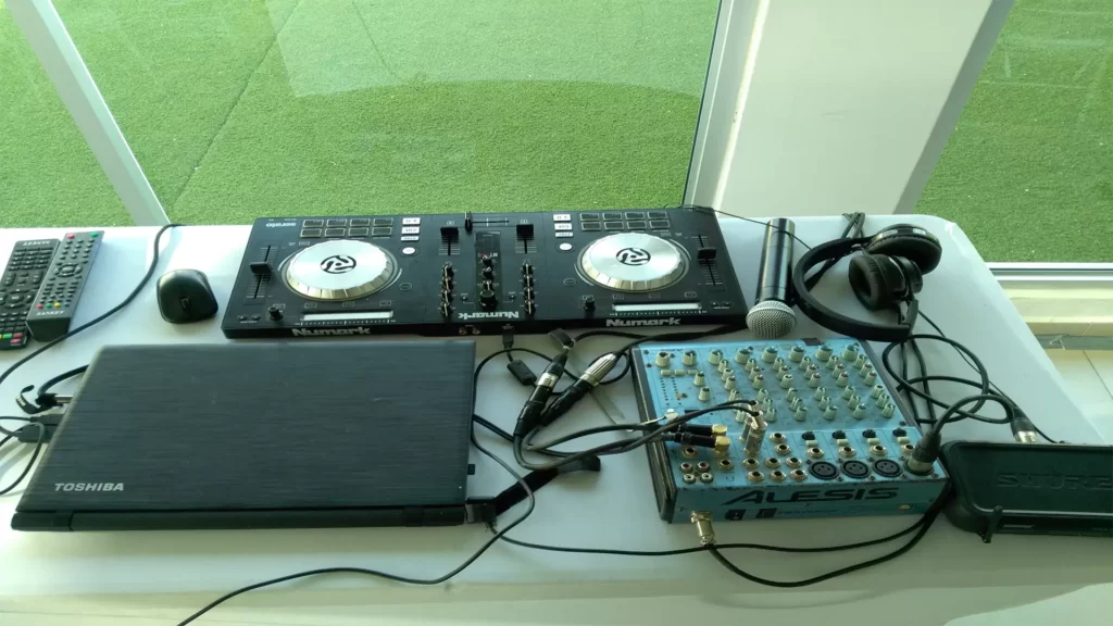 amplificador de audio profesional