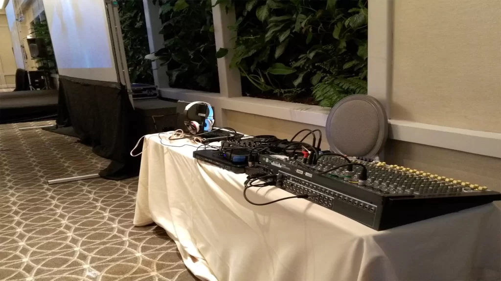 sistema de audio profesional