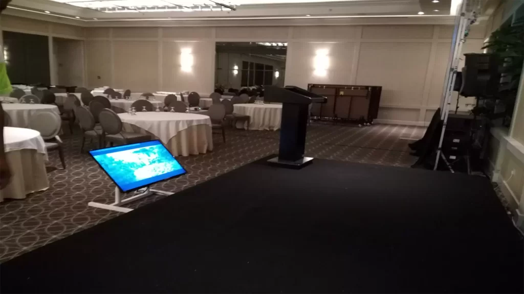 alquiler tarima para eventos